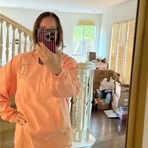 Disney Rosegold Pullover with Silver Lettering